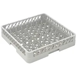 METRO Professional Teller - Spülkorb GBL5018, PP, 50 x 50 x 10.5 cm, für 18 Teller, grau