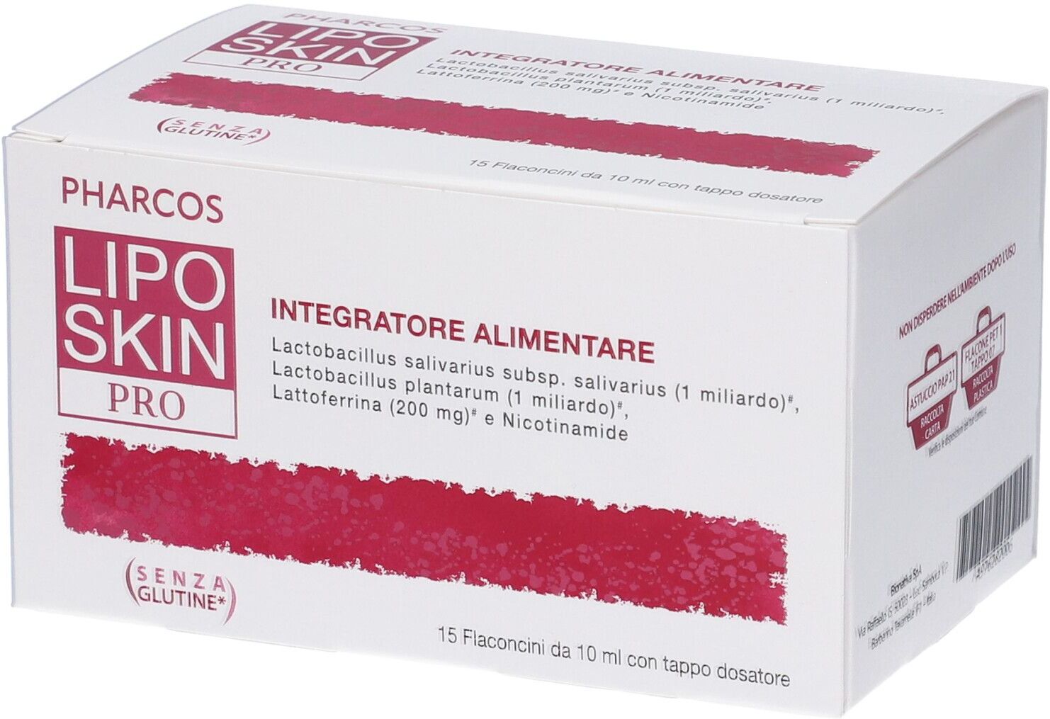 BIONATIVA SpA Liposkin Pro Pharcos, 15 fiale