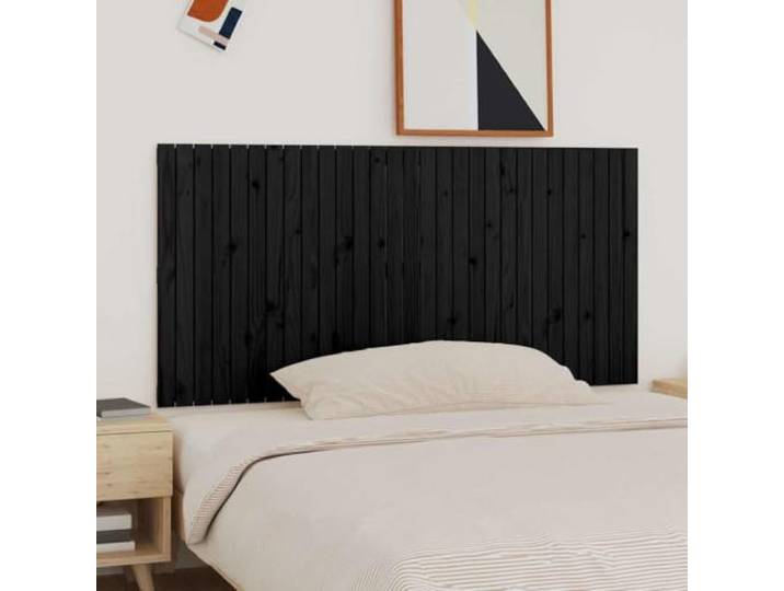 Holzbett Kopfteil aus massivem Kiefernholz, 185x3x90 cm, für Wandmontage, bietet perfekte Rückenstütze beim Lesen oder Fernsehen, passend für