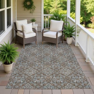 Addison Rugs Machine Washable Indoor/ Outdoor Traditional Dewey Chantille Rug