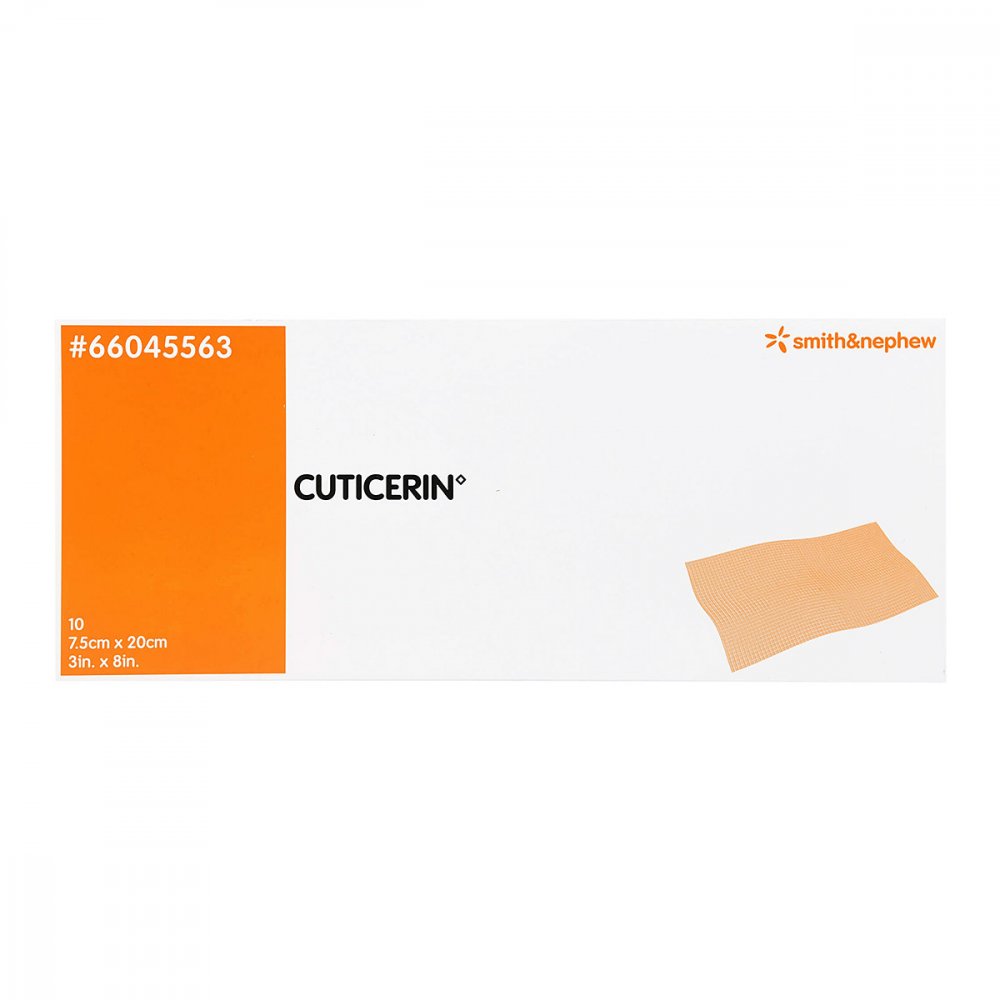Smith & Nephew GmbH Cuticerin 7,5x20 cm Gaze mit Salbenbeschichtung 03744735