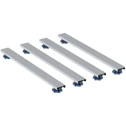 Geberit, Duschwanne, Set Füsse und Traversen für Duschwanne aus Steinharz, ab 140 cm, Füsse höhenverstellbar