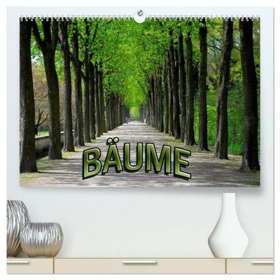 Bäume 2027 (hochwertiger Premium Wandkalender 2027 DIN A2 quer), Kunstdruck in Hochglanz