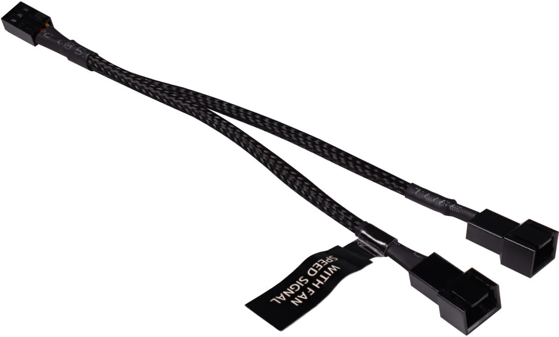 Alphacool Y-Splitter 3-Pin auf 2x 3-Pin 15cm