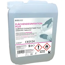 Unigloves Flächendesinfektion PLUS 5 Ltr., grüner Apfel