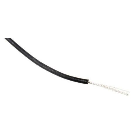 RS PRO UL11028 Hook-up wire 26AWG Black 100m (100 m) (8724458)