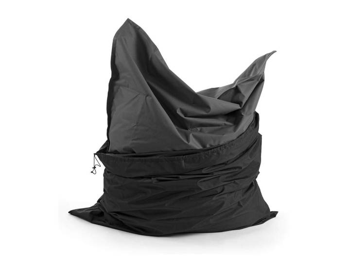 Mokebo Schutzhülle Der Große, Schwarz, 145x133x1 cm, Gartenmöbel, Gartensessel, Outdoor-Sitzsäcke
