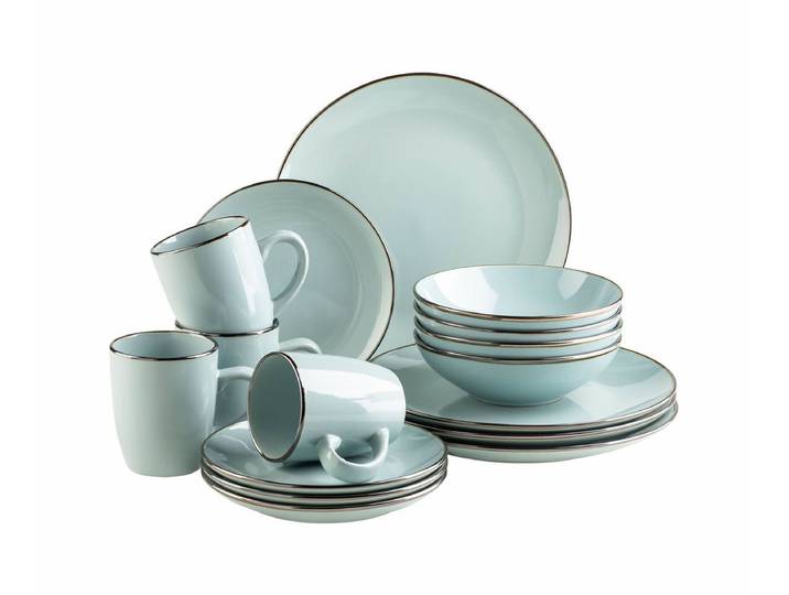 Mäser Kombiservice 16-teilig Geschirr Set Mint