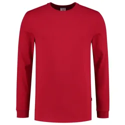 Langarmshirt "101015" Casual - S - red