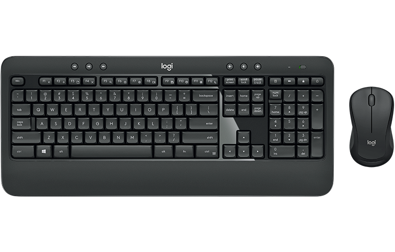 Logitech MK545 Advanced Tastatur-und-Maus-Set kabellos 2,4 GHz Deutsch (920-008889)