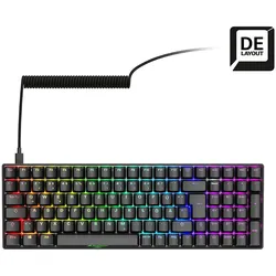 Sharkoon SKILLER SGK50 S2 Black Gaming-Tastatur, Gateron Yellow