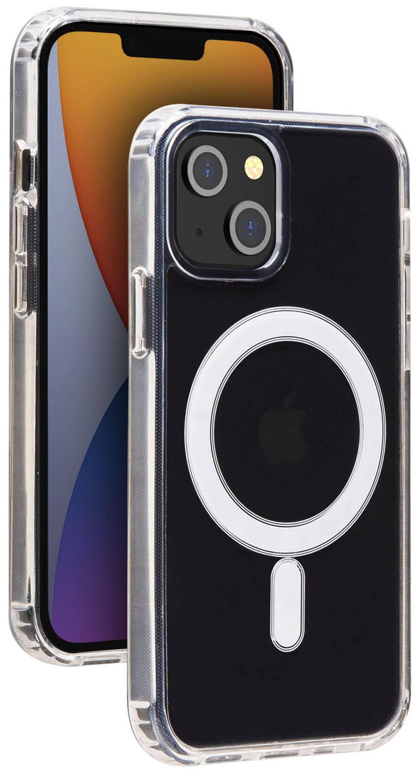 BigBen Handy-Cover MagSafe Hybrid Case für iPhone 14 transparent COVMAGIP14
