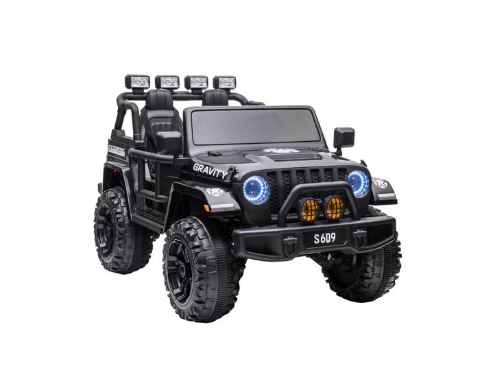 Elektroauto Kinder Off-Roader schwarz