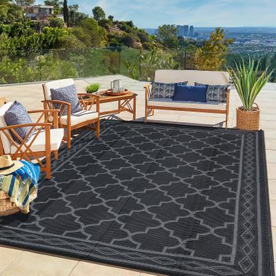Garvee Waterproof Reversible Portable Outdoor Moroccan Rug