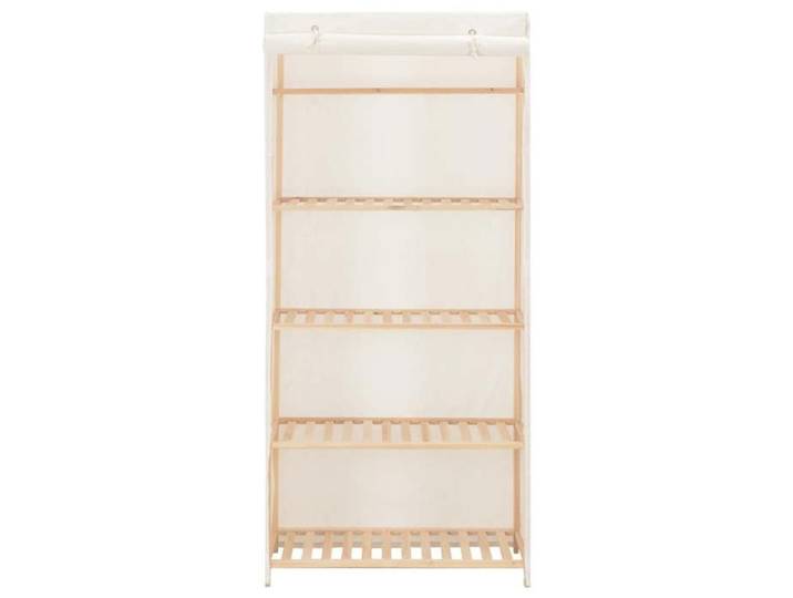 Garde-robe/Armoire de chambre - UU - Contemporain - Blanc 79x40x170 cm Tissu a86