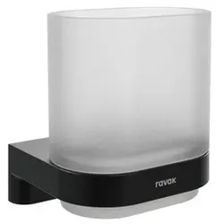 Ravak Glasablage Chrome II schwarz X07P1377
