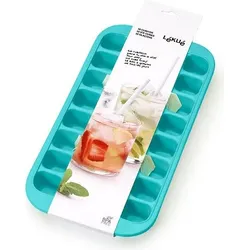 Lekue Eisform türkisfarbig mit Tablett