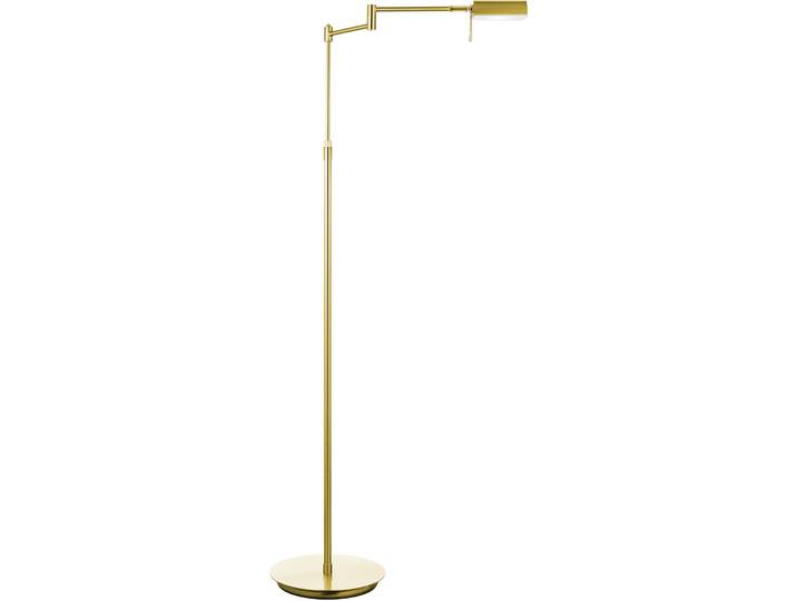 Leselampe Gaio Messing matt Messing/Acrylglas 1300 lm Dimmbar H 145 cm - LED - Lichtfarbe: Warmweiss - Leselampe- LED Energiesparlampe