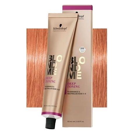 Schwarzkopf Professional Schwarzkopf BLONDME Bond Aufrechterhaltende Haarfarbe für Blondinen - Tonen, Aufhellen, Highlighting (Peach Sorbet) (2865899)