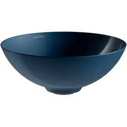 LAUFEN CHARACTERS Waschtisch-Schale, rund, ohne Hahnloch, ohne Überlauf, 300x300x118mm, H512CA10091121, Farbe: Deep Blue