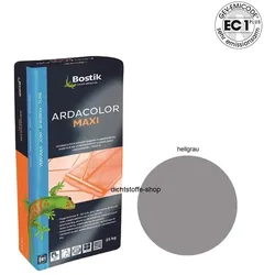 Bostik Ardacolor Maxi Fuge Fliesen Fugenmörtel 25Kg hellgrau