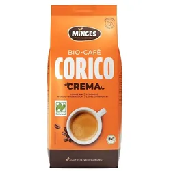 Minges Kaffeebohnen Corico Crema 500 g braun