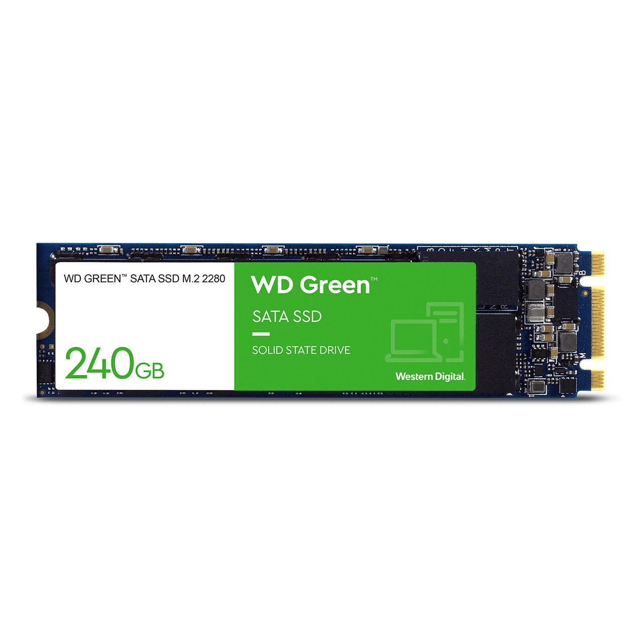 Western Digital WD Green WDS240G3G0B SATA SSD 240 GB WDS240G3G0B-00BJF0