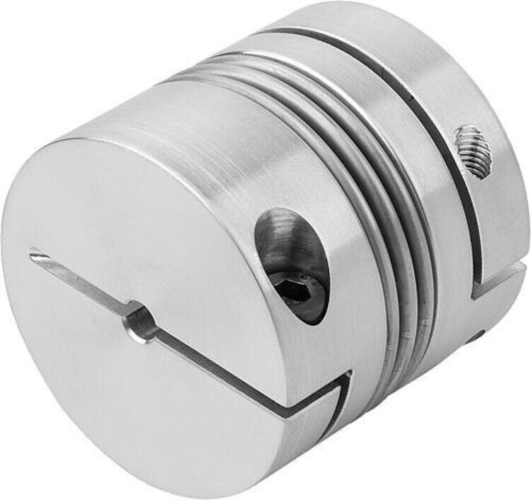 KIPP Metallbalgkupplung Gr. 80 18 x 18 x 55mm Aluminium (K1885.00800551818)