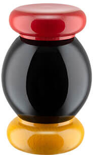 Alessi Salt-Pepper Castor Black