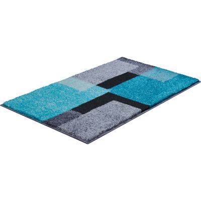 Badematte GRUND "Atala", blau (türkis), H:20mm, Polyacryl, Badematten, Badematte