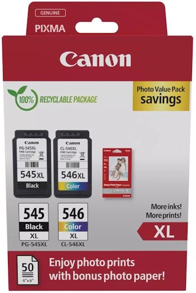PG-545XL/CL-546XL Photo Value Pack