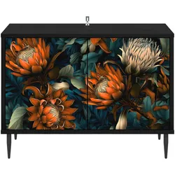 vidaXL, TV Möbel, Cordorano (Orangenmuster) (33 x 69 x 50.50 cm)