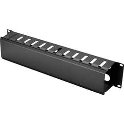 Renkforce RF-7112618 19 Zoll Netzwerkschrank-Kabelführung 2 HE Schwarz