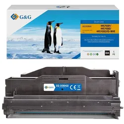 G&G, Toner, kompatibel Trommel mit 44574302, black, 25000S