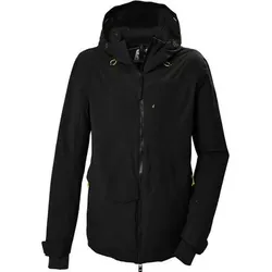 KILLTEC killtec Herren Funktionsjacke Funktionsjacke mit Kapuze, Größe XL in Schwarz 0110