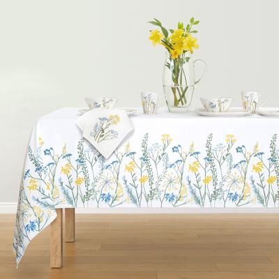 Lenox Wildflowers Border Tablecloth