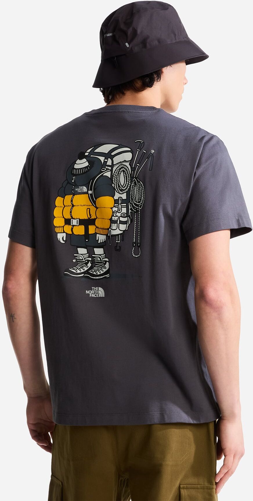 The North Face Gear Up Get Out M - T-shirt - Uomo - Grigio L