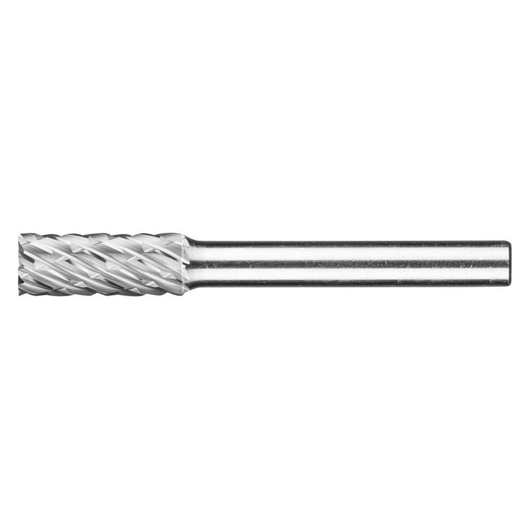 Pferd Frässtift Hartmetallfrässtift zylindrisch mit Stirnverzahnung 8x20 mm Schaft ø 6 Zahnung ALLROUND (21001001)