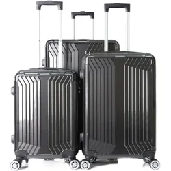 Koffer 3 tlg Trolley Set Kofferset Gepäck Polycarbonat