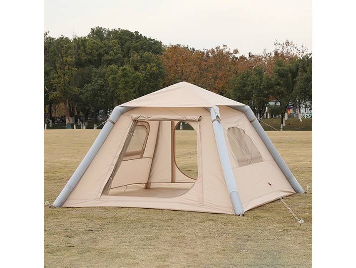 4.4 ㎡ Tente gonflable automatique pour 2-3 personnes, tente légère, équipement de camping en plein air, protection solaire, tente gonflable imperméable