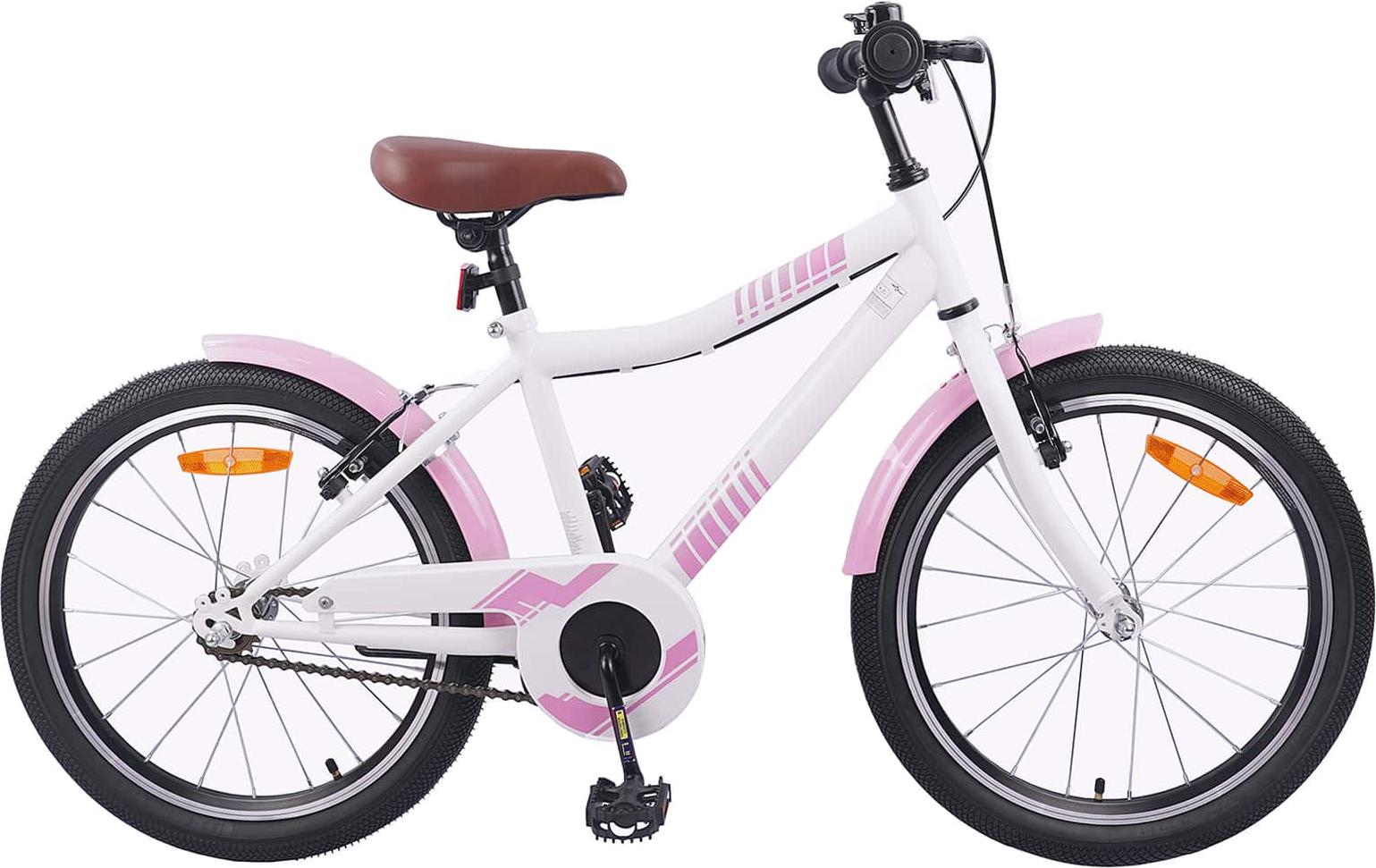 Kinderfahrrad 20 Zoll für 6-11 Jahre alt Hellrosa