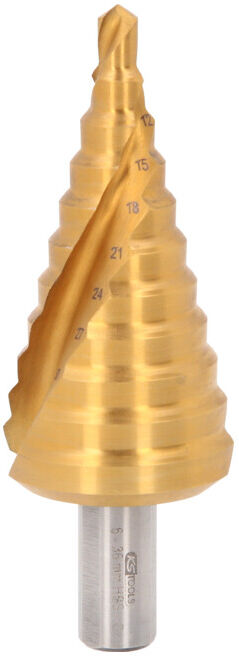 KS Tools Forets étagés HSS-TiN,Ø 6-36mm, 11 etages (330.2360)