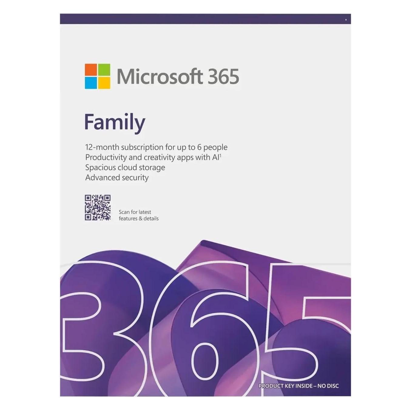 Microsoft 365 Family (6 User, 12 Monate) (EP2-32335)