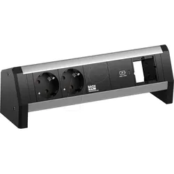 BACH 902.0815 - DESK 2xSchutzkontakt USB C, USB Charger 30W 1xABD GST18