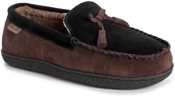 MUK LUKS Talan Slipper - Mens 11 Brown Slipper Medium
