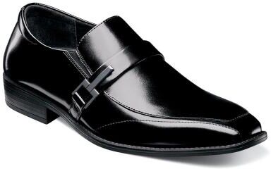 Stacy Adams Abram - Mens 12 Black Slip On W