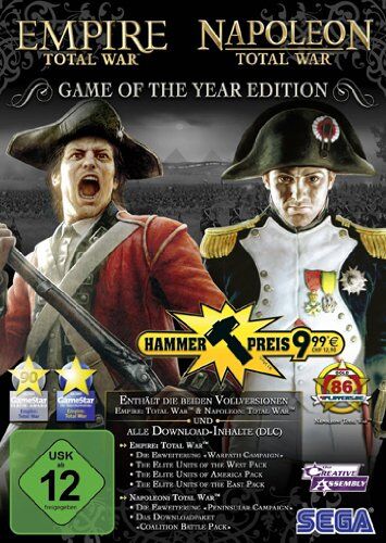 SEGA - Total War: Empire & Napoleon GOTY (PC) (Hammerpreis) - Preis vom 12.10.2026 11:37:12 h