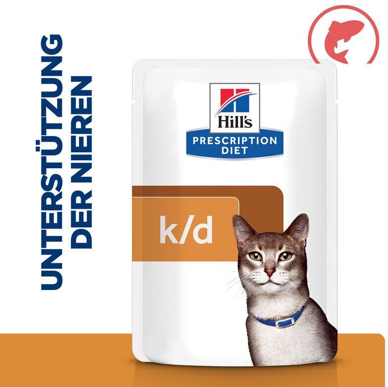 Hill's Prescription Diet Hills Kat Prescription Diet Zalm 12x85 g Beutel