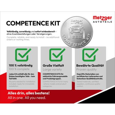 METZGER AUTOTEILE Radlagersatz WM 2408 Vorderachse für Ford