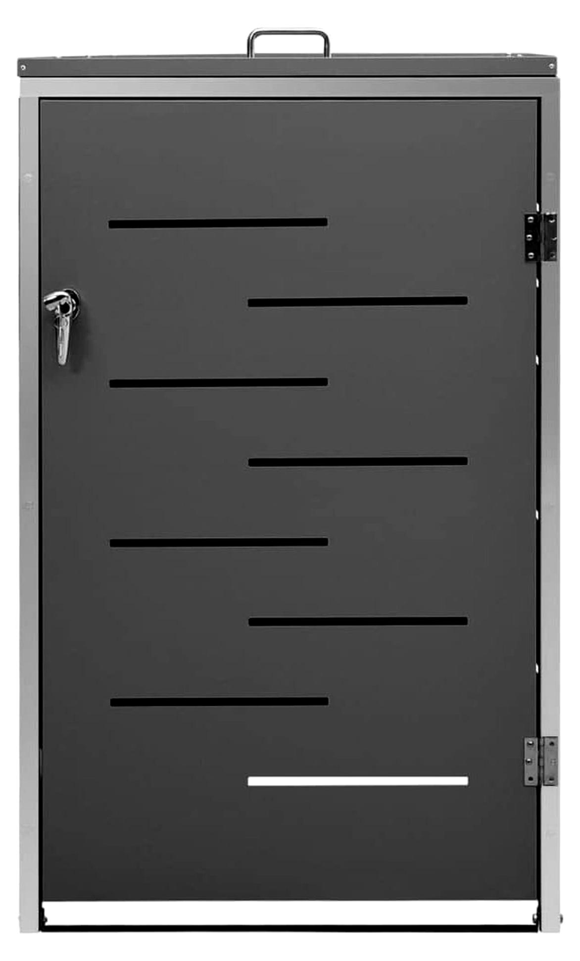 Mülltonnenbox für 1 Tonne, Anthrazit